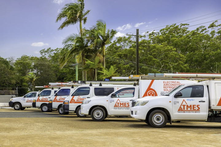 Taborine Mountain Electrical Services - Fleet of Vehicles